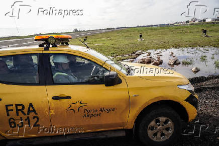 Fotos dentro do Aeroporto Internacional Salgado Filho, em Porto Alegre