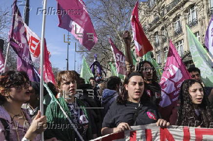 International Women's Day march in Paris