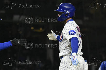MLB: Texas Rangers at Chicago Cubs