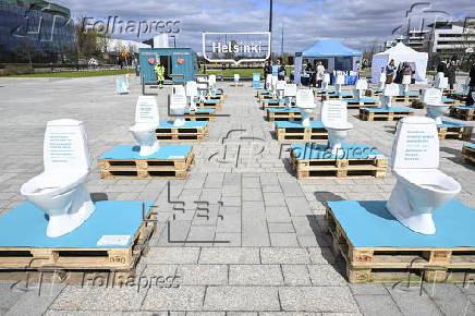 Artwork installation to promote environment and nature conservation of Balic Sea