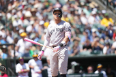MLB: New York Yankees at Athletics