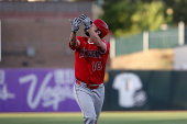 MLB: Los Angeles Angels at Athletics