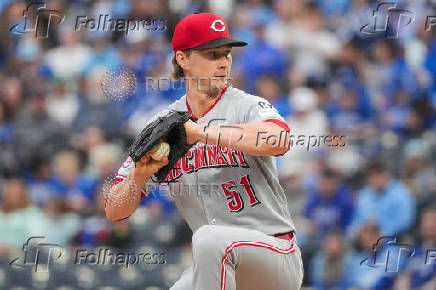 MLB: Cincinnati Reds at Kansas City Royals