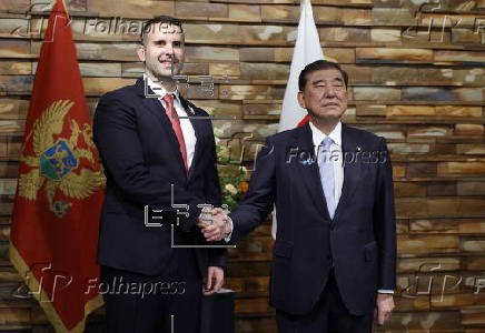 Japan-Montenegro Summit Meeting in Tokyo