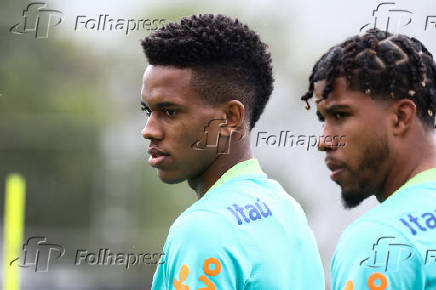 Segundo dia de treino da Seleção Brasileira no CT Joaquim Grava