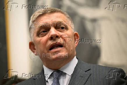 FILE PHOTO: Slovakia's PM Fico marks the anniversary of his attempted assassination, in Handlova