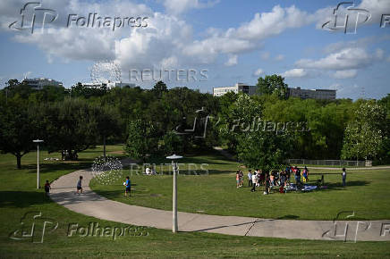 Buffalo Bayou Park in Houston, Texas