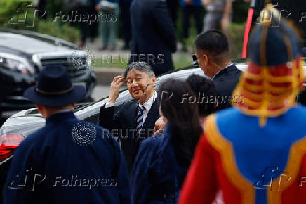 Japan's Emperor Naruhito visit Chinggis Khaan National Museum in Mongolia