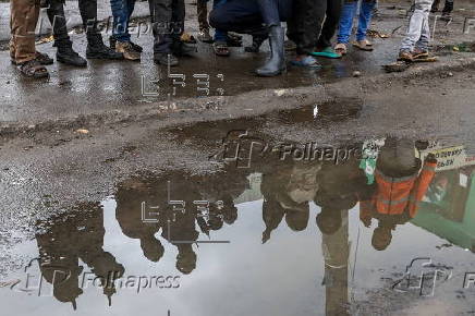 Kenianos protestan durante la conmemoración de Saba Saba en Nairobi