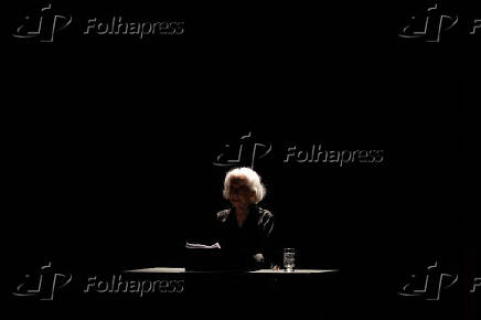 Recital na Academia Brasileira de Letras com a atriz Fernanda Montenegro