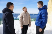 Denmark's Prime Minister Mette Frederiksen visits Greenland