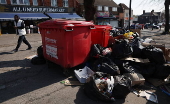 Rubbish piles high across Birmingham as bin strike continues