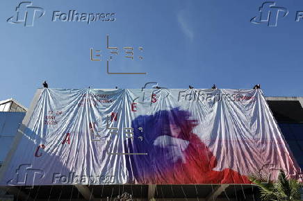 Preparations for the 78th Cannes Film Festival