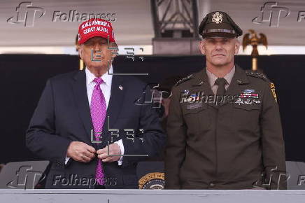 US President Trump delivers commencement address at US Military Academy