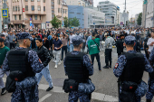 Muslims celebrate Eid al-Adha in Moscow