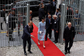 Japan's Princess Kako visits Brazil