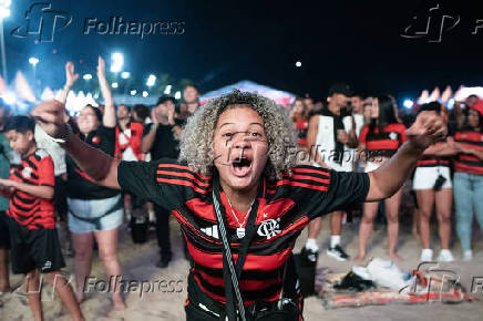 Fan Zone da Copa do Mundo de Clubes da FIFA na Praia de Copacabana.