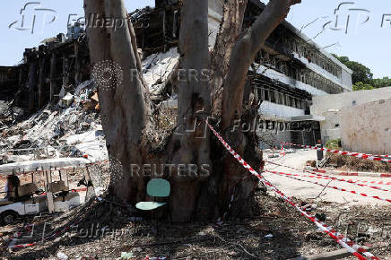 Weizmann Institute of Science buildings left in ruins following an Iranian missile strike