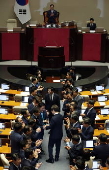 South Korean President Lee Jae Myung presents second supplementary budget proposal at National Assembly