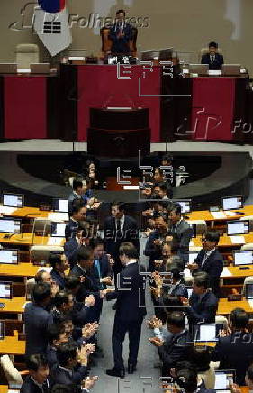 South Korean President Lee Jae Myung presents second supplementary budget proposal at National Assembly