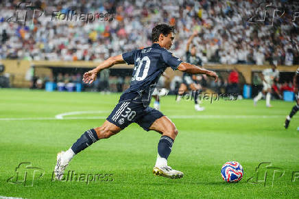 Partida entre Red Bull Salzburg contra o Real Madrid no Mundial de Clubes