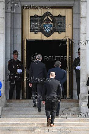 Funeral of slain Minnesota lawmaker Melissa Hortman and her husband Mark, in Minneapolis