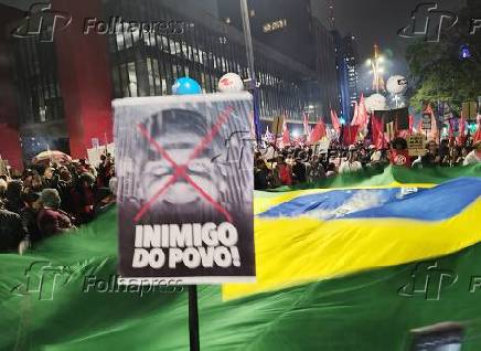 Ato pela soberania do brasil e pela taxação dos bilionários, bancos e bets