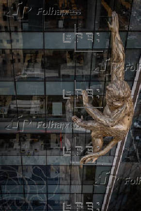 La escultura gigante de un mono en São Paulo subraya la importancia de la biodiversidad