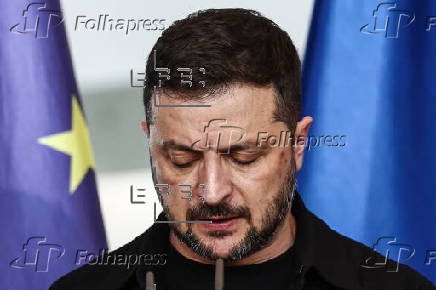 Ukraine's President Zelensky visits Berlin
