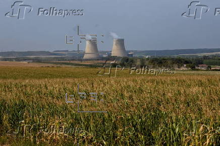 French electric utility company's nuclear power plant in Nogent-sur-Seine