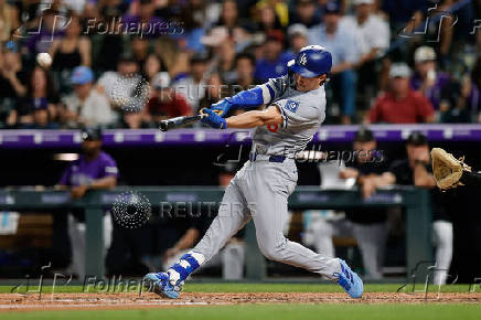 MLB: Los Angeles Dodgers at Colorado Rockies