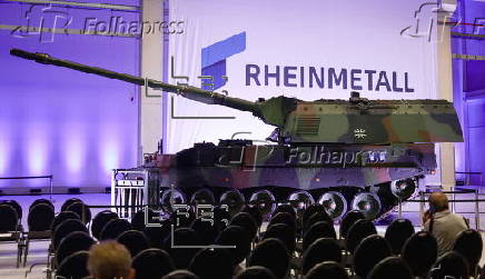 Inauguration of Rheinmetall's new artillery factory in northern Germany