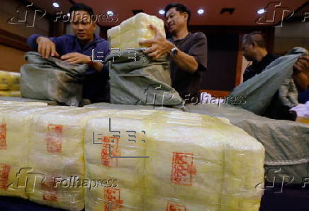 Thai authorities seized large quantity of drugs under Prime Minister?s drug problem-solving policy