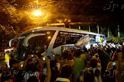 Chegada da seleção da Argentina - RJ