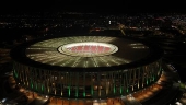 Vista aérea em brasília nesta noite de quarta-feira