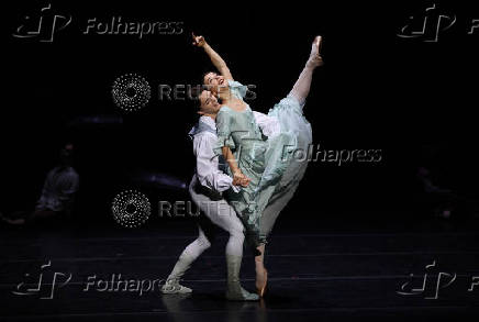 The Australian Ballet perform during a dress rehearsal of Manon in Sydney