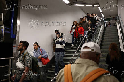 Aftermath of power outage in Madrid