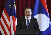 Prime Minister of Laos Sonexay Siphandone visits Malaysia