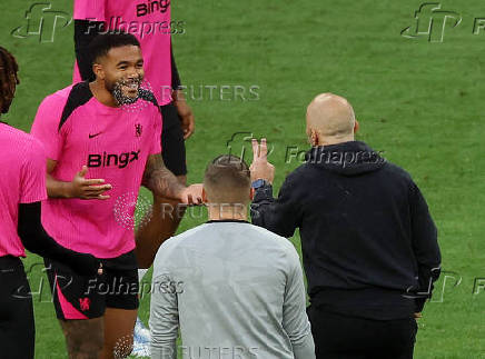 Conference League - Final - Chelsea Training