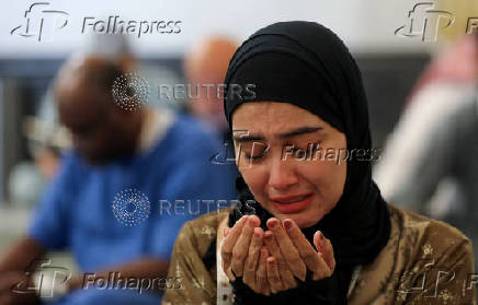 People pray at the Grand Mosque in the holy city of Mecca