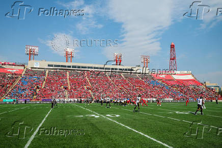 CFL: Hamilton Tiger-Cats at Calgary Stampeders
