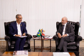 Abinader y Lula abordan la crisis de Haití y tratan posibles nuevos acuerdos bilaterales