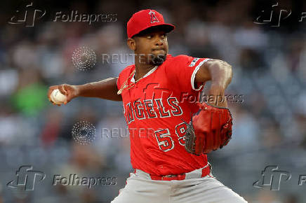 MLB: Los Angeles Angels at New York Yankees
