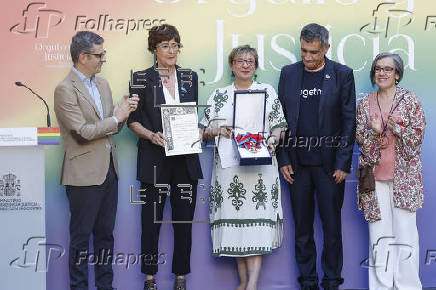 Acto 'Orgullo y Justicia' para conmemorar el Día Nacional del Orgullo LGTBI y el 20 aniversario del matrimonio igualitario
