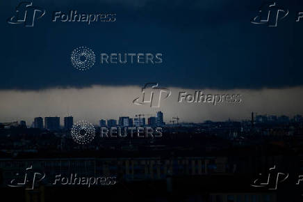 Severe storm batters Milan