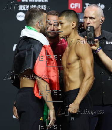 Weigh-ins for UFC FN 193 in Abu Dhabi