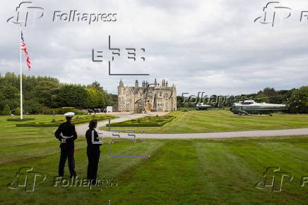 US President Donald J. Trump in Scotland