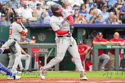 MLB: Washington Nationals at Kansas City Royals