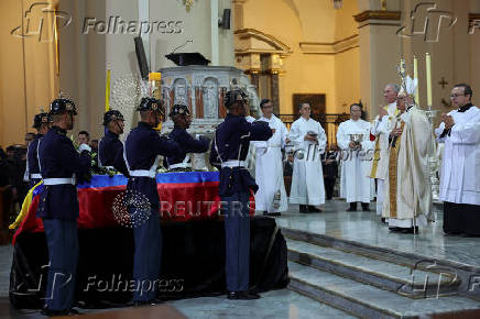 Funeral of Colombian Senator Miguel Uribe Turbay, in Bogota