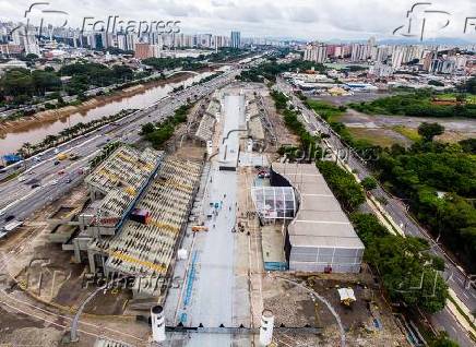 Sambódromo em SP vazio no fim de semana do Carnaval